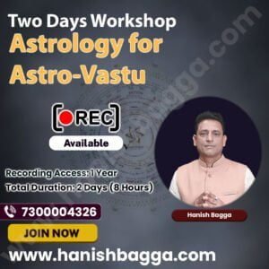 Two Days Workshop On Astrology For Astro Vastu Course