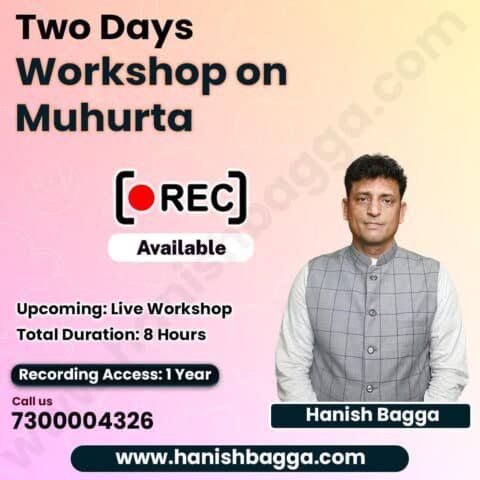 course - two days workshop on muhurta