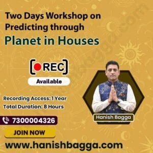 Two Days Workshop On Planets In Houses