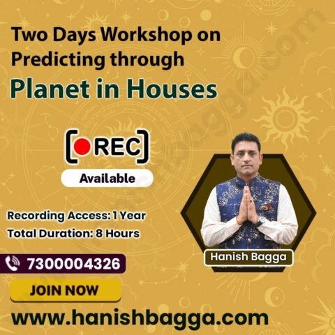 course - two days workshop on predicting through planet in houses