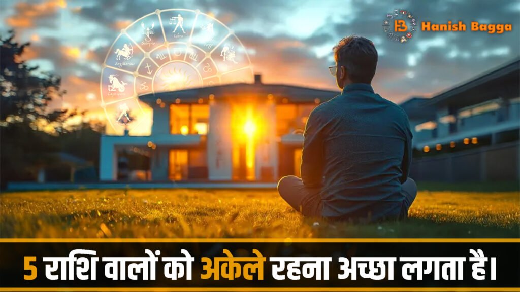 5 राशि वालों को अकेले रहना अच्छा लगता है।