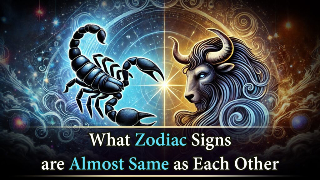 What zodiac signs are almost same as each other