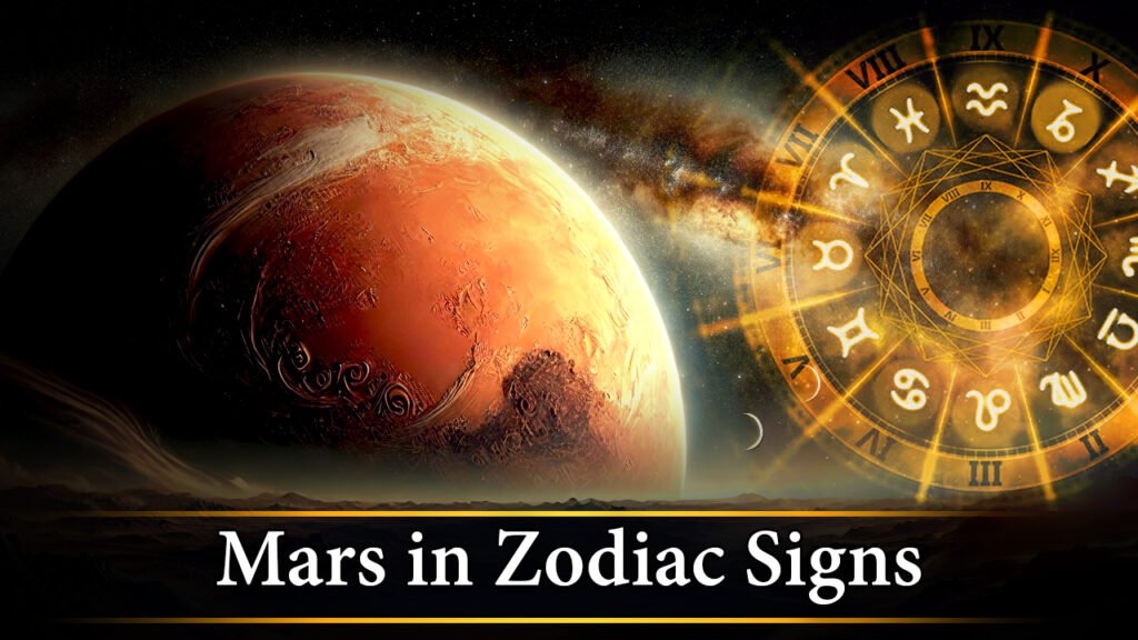 Mars in Zodiac Signs