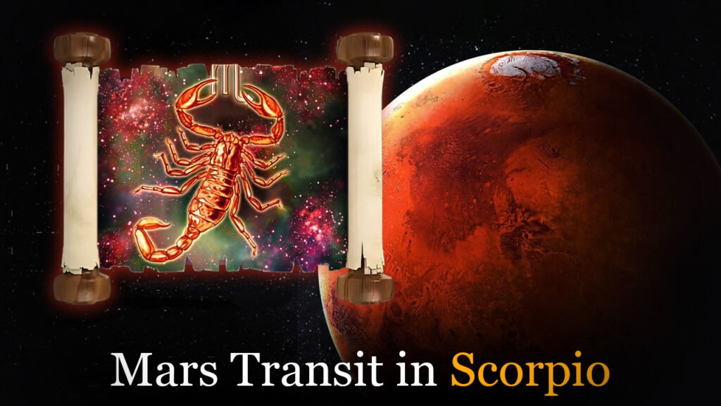 Mars Transit in Scorpio
