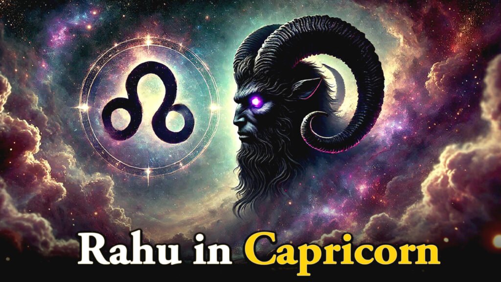 Rahu in Capricorn