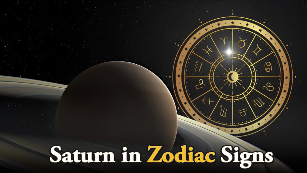 Saturn in zodiac signs