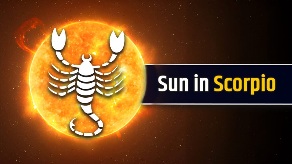 Sun in Scorpio