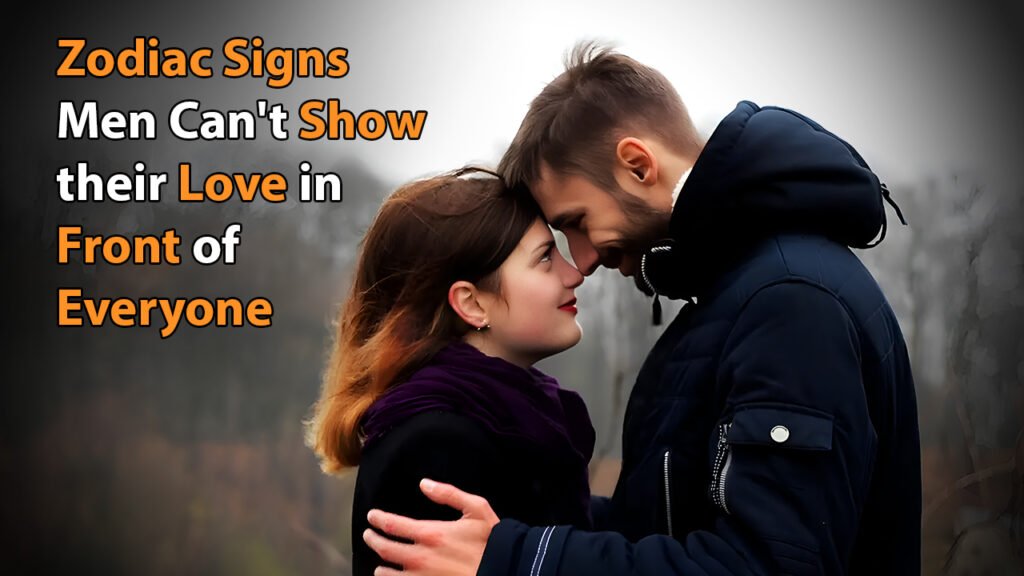 Zodiac Signs MenCan't Show theirLove in Front of Everyone