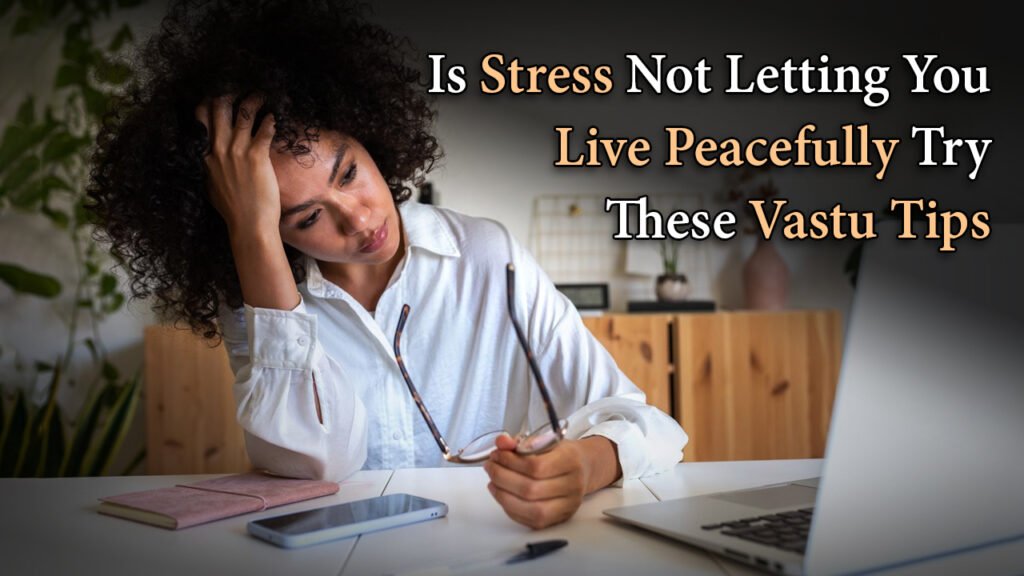 is stress not letting you live peacefully try these vastu tips