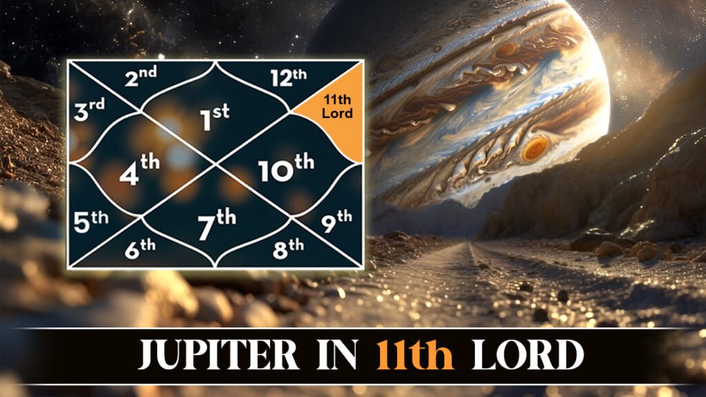 Jupiter in 11th Lord