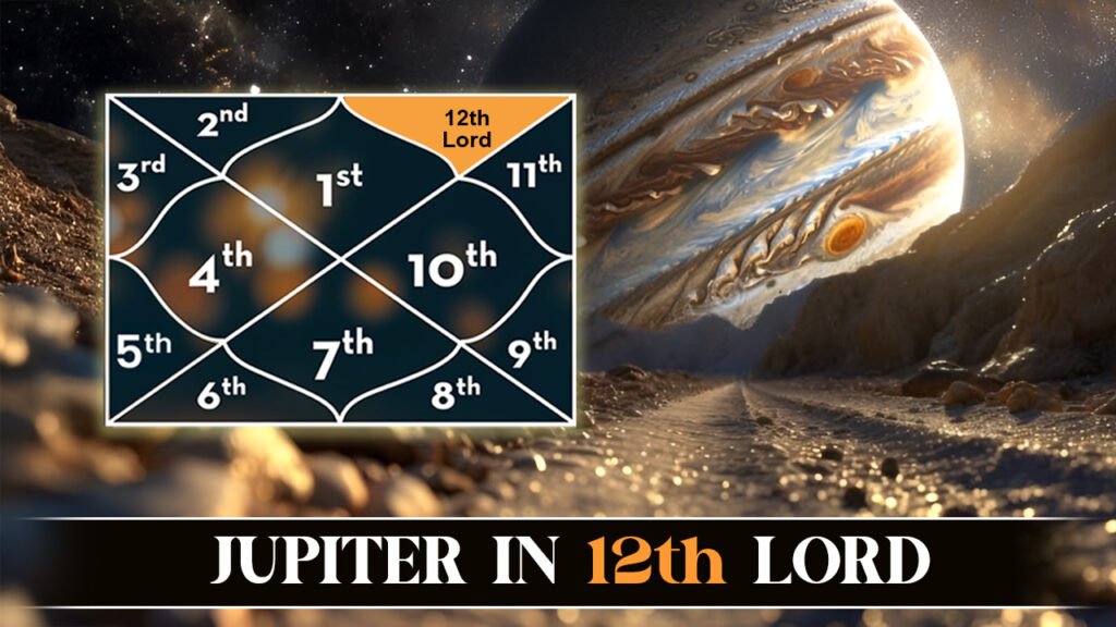 Jupiter in 12th Lord