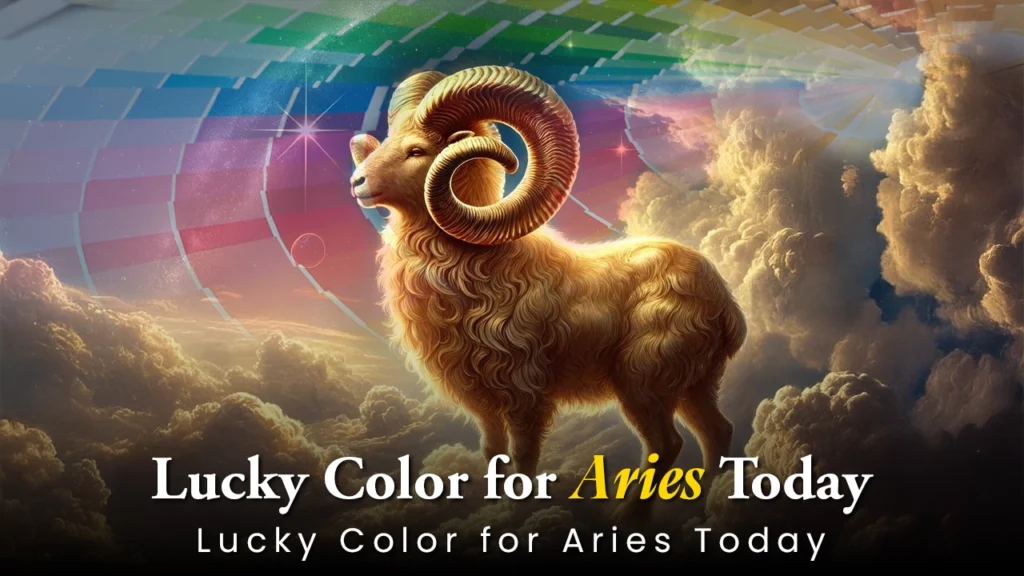 Lucky color for Aries today