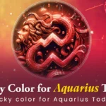 Lucky color for Aquarius today