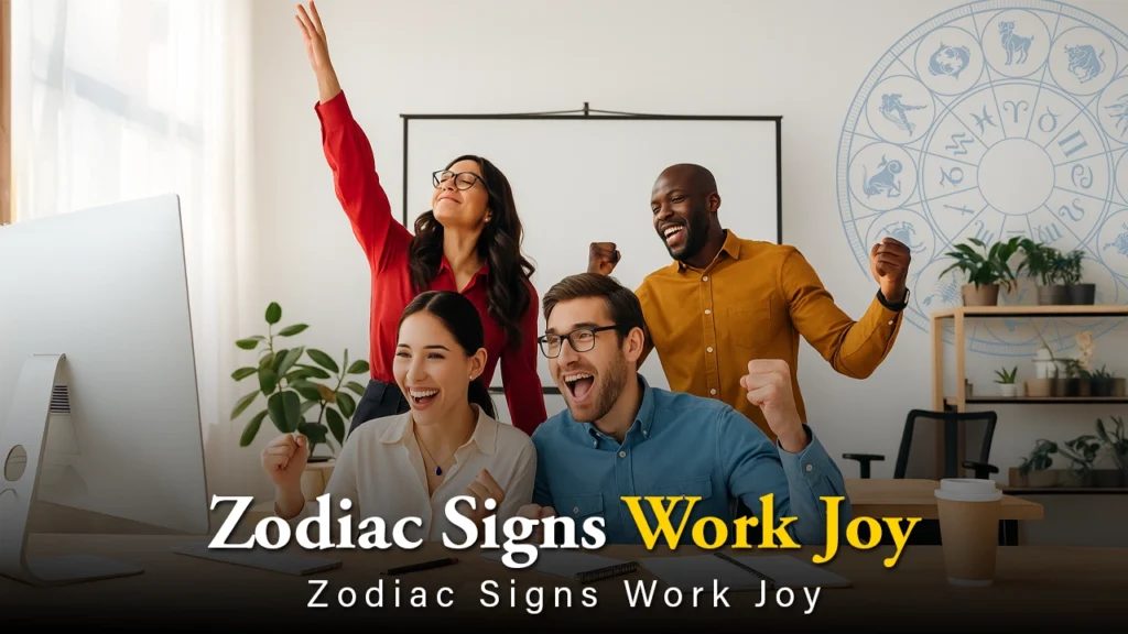 Zodiac signs work joy
